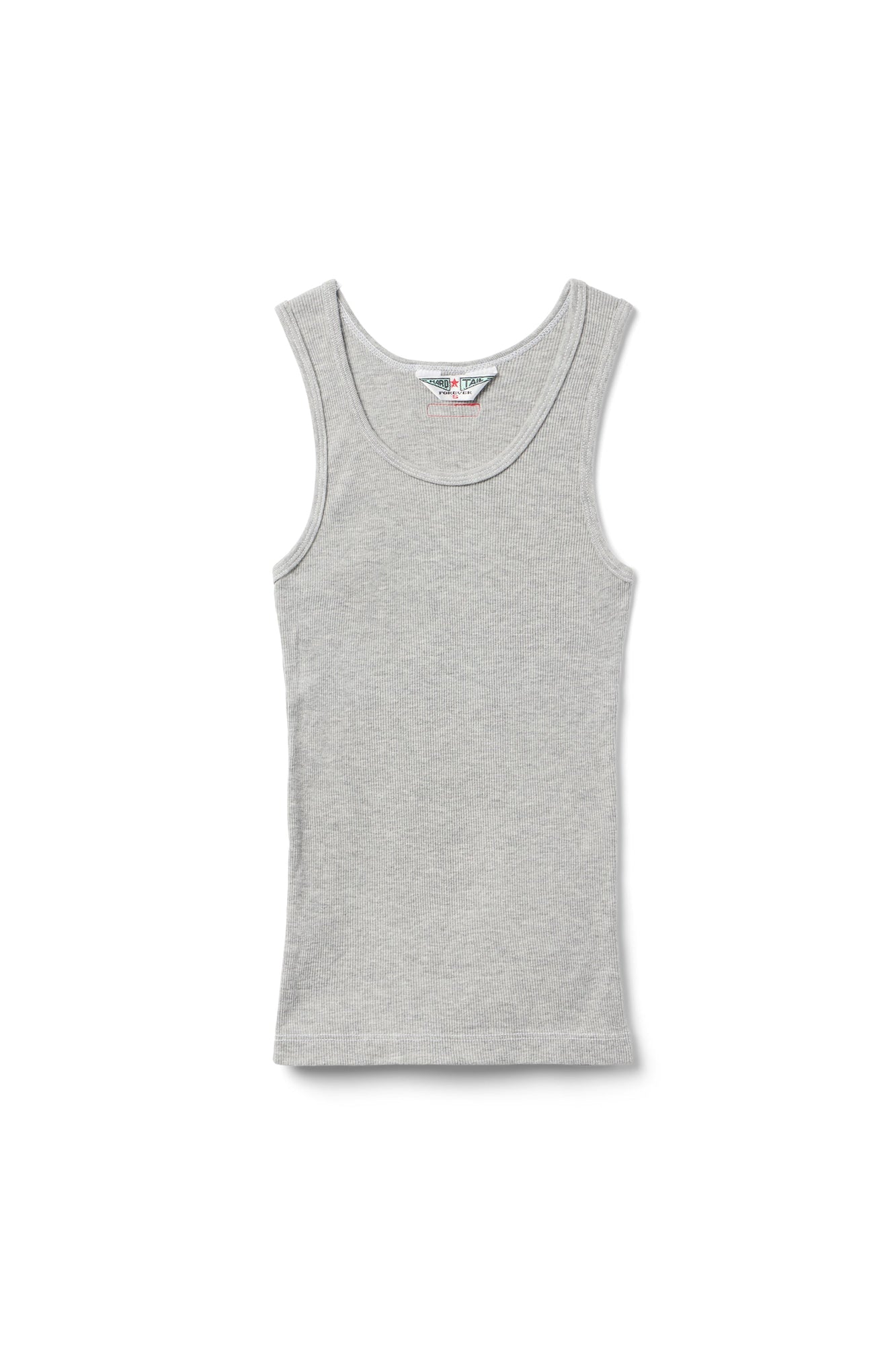 Women | Vintage Fitted Ribbed Tank | Heather Gray