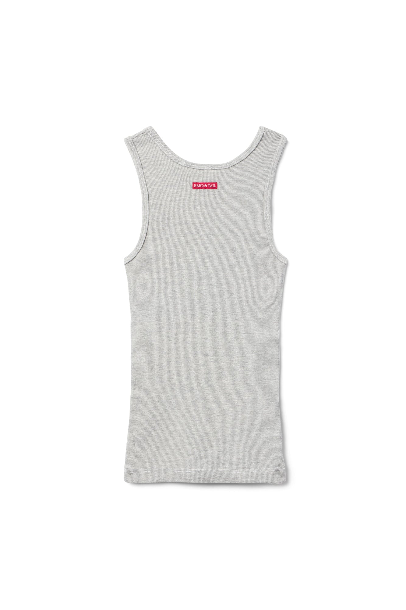 Women | Vintage Fitted Ribbed Tank | Heather Gray