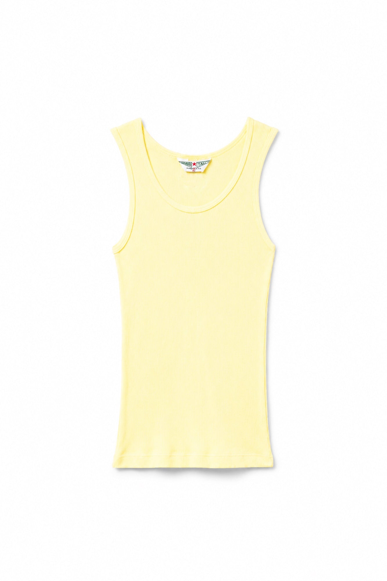 Women | Vintage Fitted Ribbed Tank | Sunwash