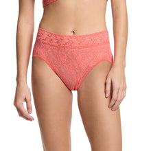 Signature Lace French Brief | Courageous Coral
