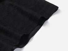 Embroidered Cashmere Shawl | Black