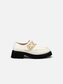 Leather Shoe | White
