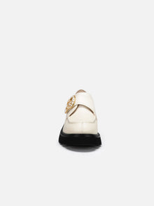 Leather Shoe | White