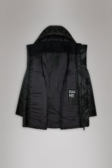 Rains Torna Insulated Long Jacket Black Jacket