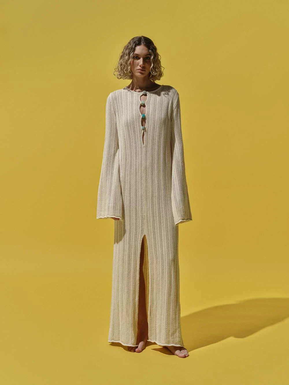 Mamu Maxi Dress | Silver
