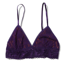 Signature Lace Padded Bralette | Snow Day (Purple)