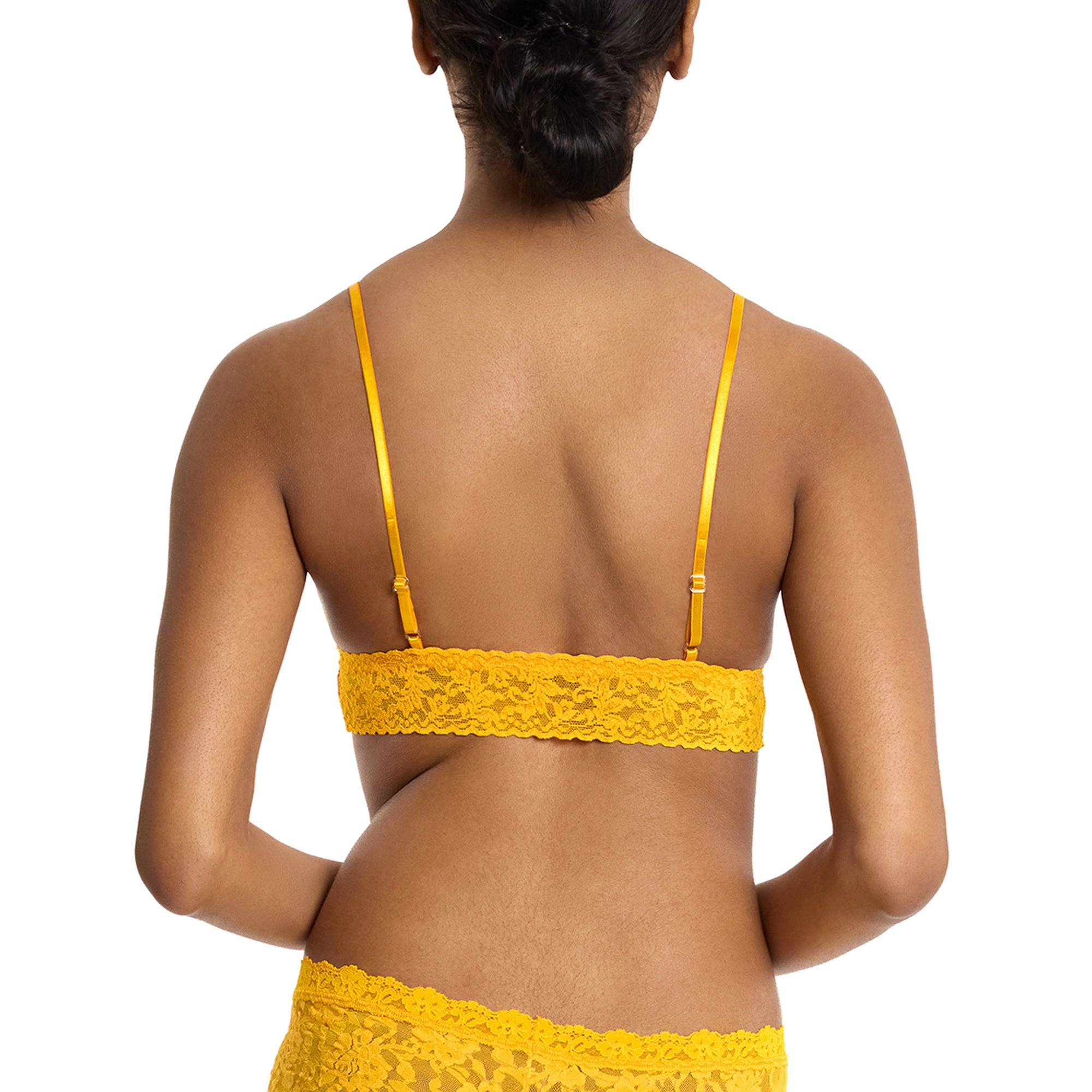 Signature Lace Padded Bralette | Tuscan Sun (Orange)