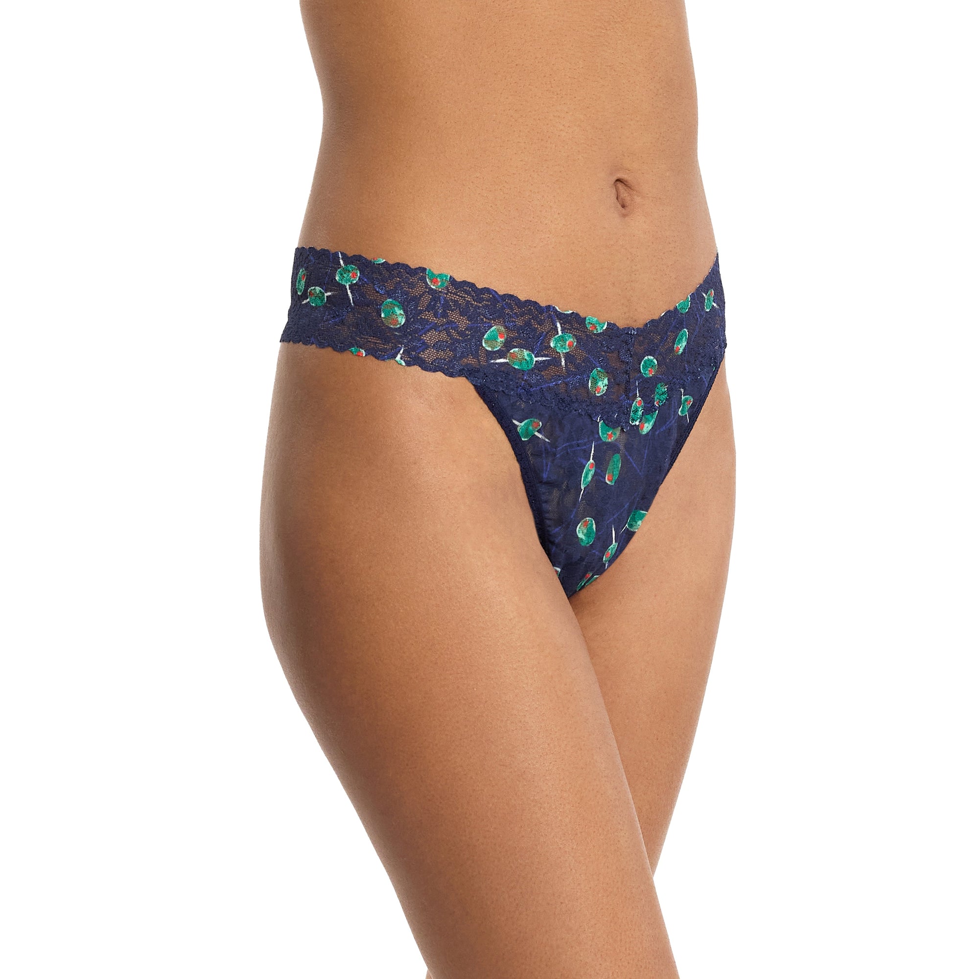 Signature Lace Original Rise Thong & Saxx Boxer Brief | Olive You - Maritime
