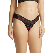 3-Pack Low Rise Thongs | Bring Blueberries/Butterfly Blue - Inner Peace - Black Tulip/Lavender Tea
