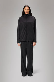 RAINS Sintra Fleece Reverse Jacket Black Jacket
