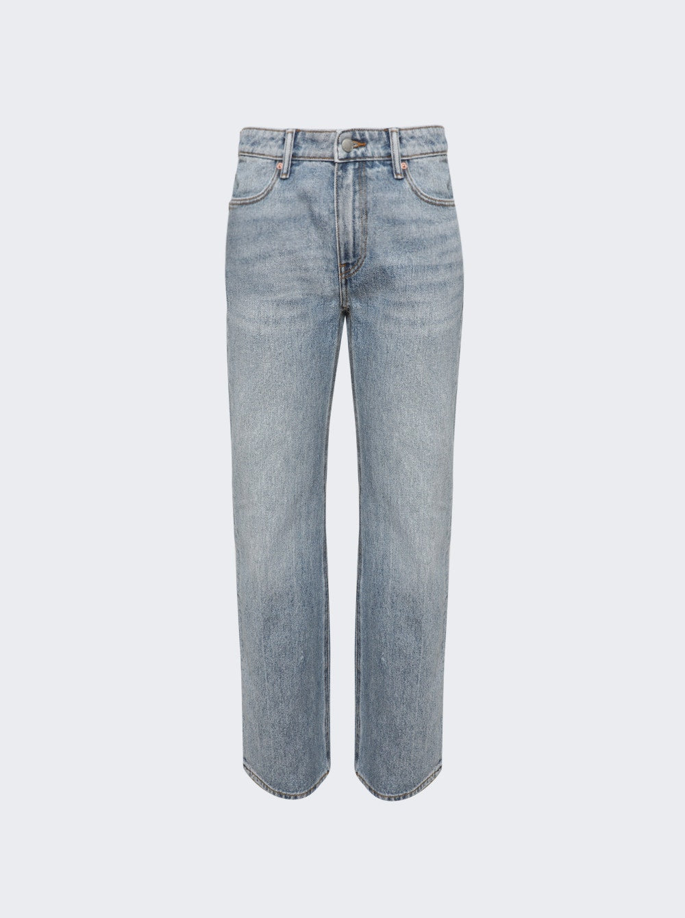 Women | alexanderwang | Pre-styled Logo Thong Jeans Vintage Faded | Indigo