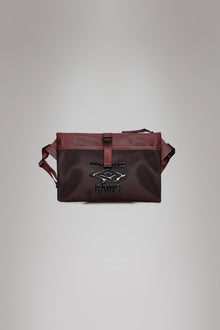 Rains Rains x Umbro Transfer Musette Bag Maroon Red Crossbody