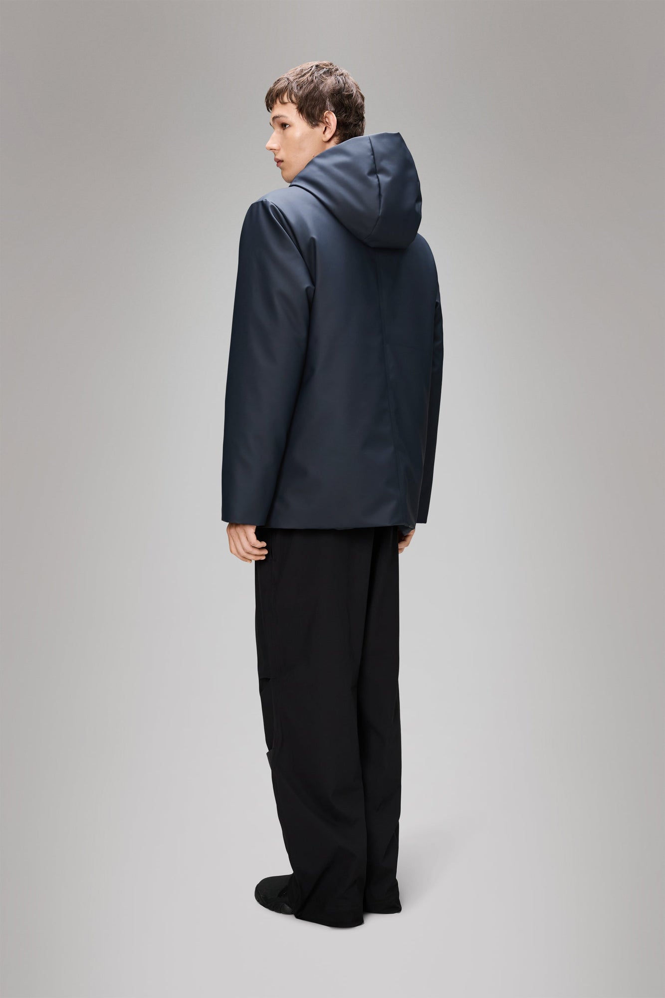 RAINS Nome Parka Navy Jacket