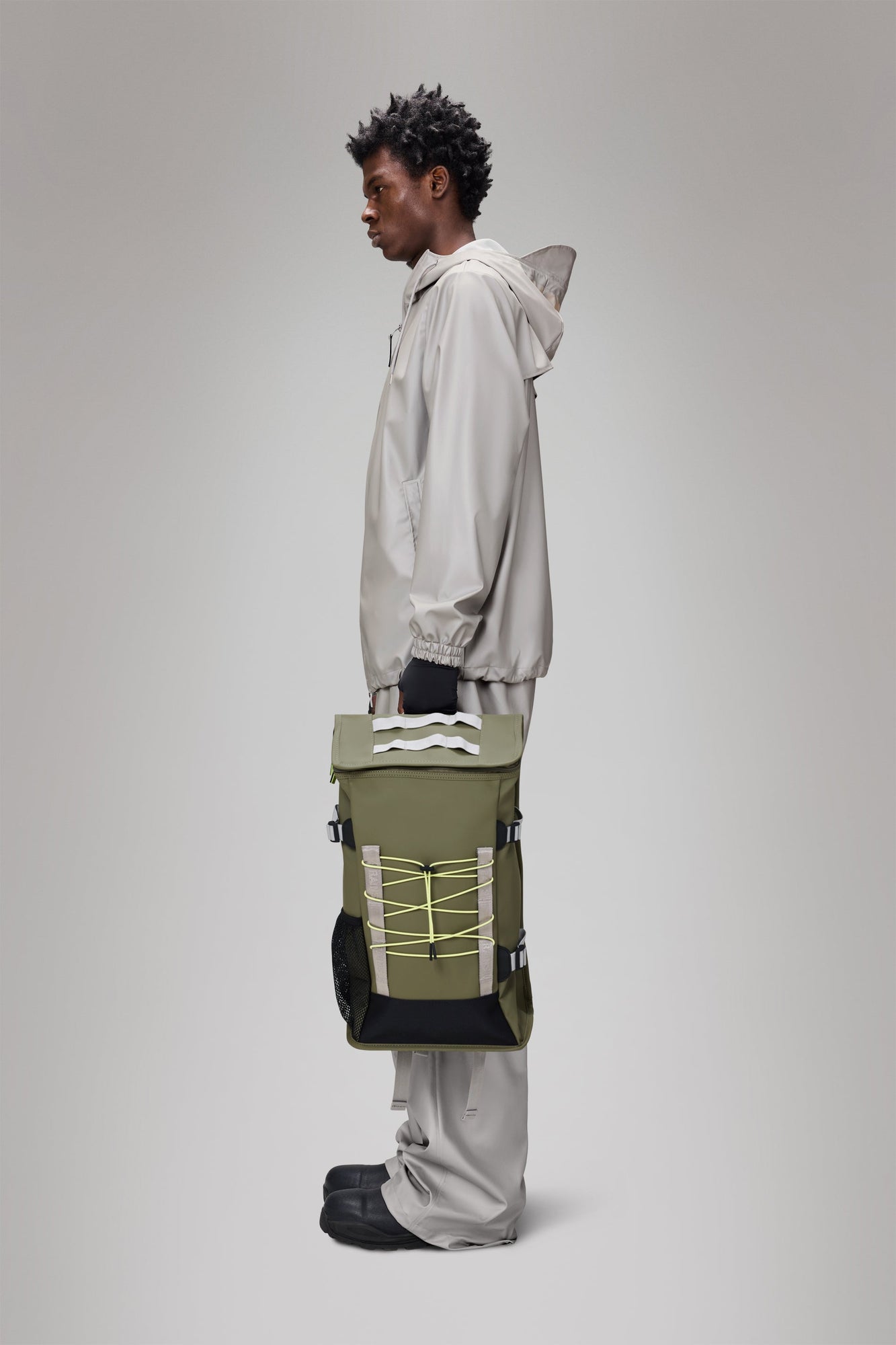 RAINS Trail Mountaineer Bag Marsh Backpack