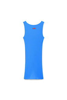 Women | Vintage Scoop Neck Extra Long Tank | Marina