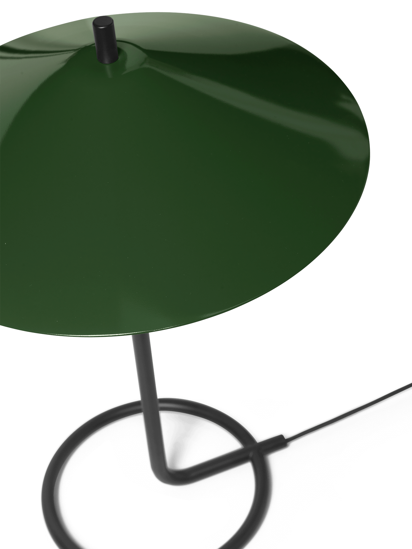 Filo Table Lamp | Black/Dark Olive | UL