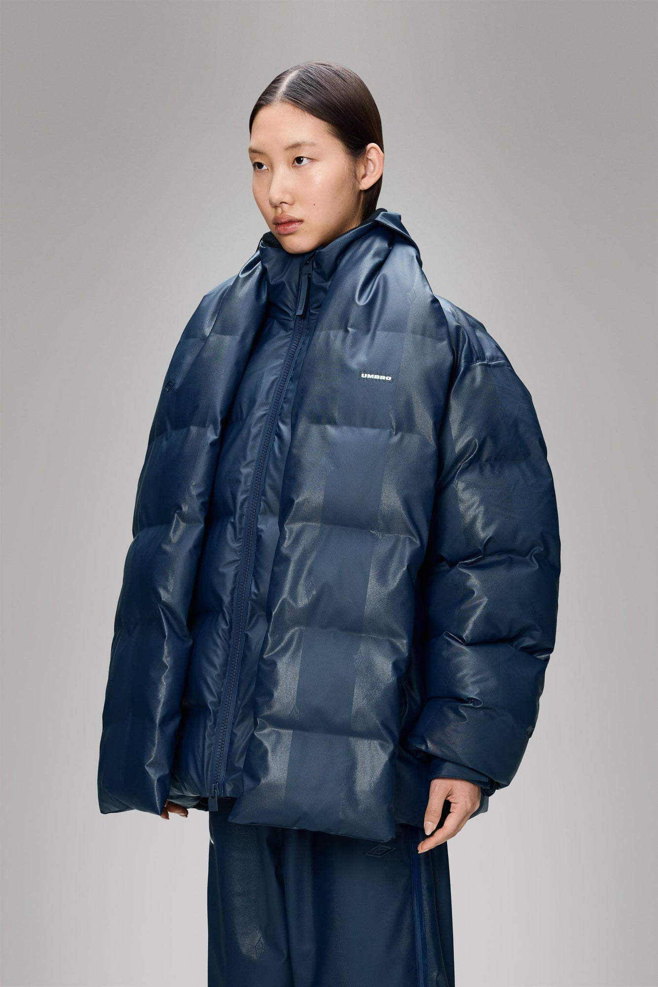 Rains Rains x Umbro Puffer Fan Jacket Major Blue Jacket