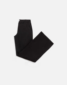 Womens | Mid Rise Wide Leg Trouser | Washed Black