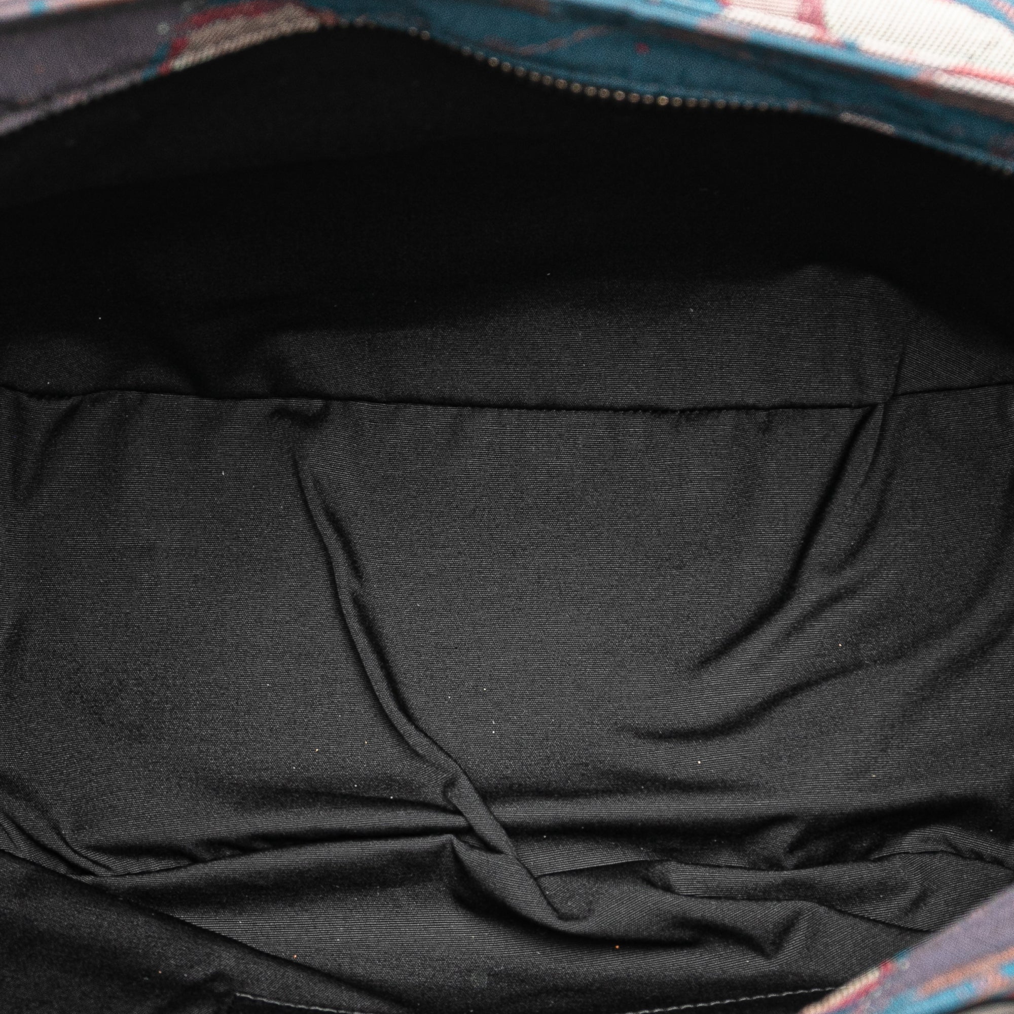 Dior | Pre-Owned Peter Doig Denim Camouflage Soft Saddle Bag | Brown