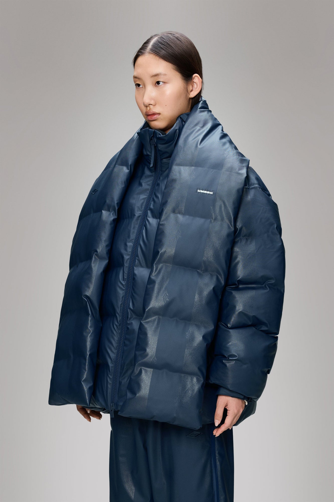 Rains Rains x Umbro Puffer Fan Jacket Major Blue Jacket