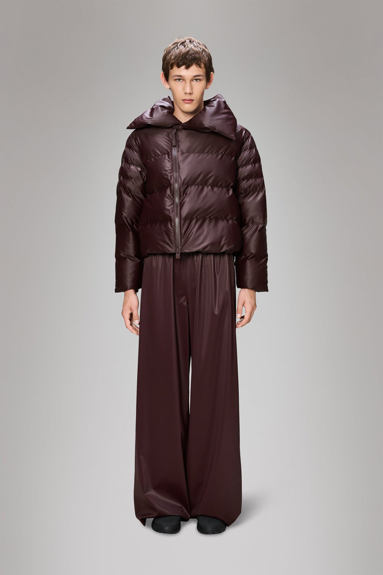 Rains Alta Vision Short Puffer Jacket Depth Jacket