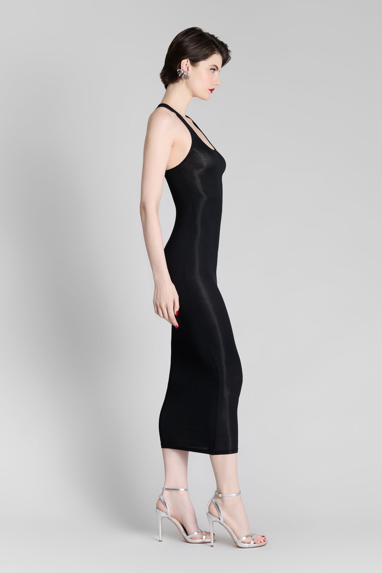 Long Dress - La Femme Amazone | Black