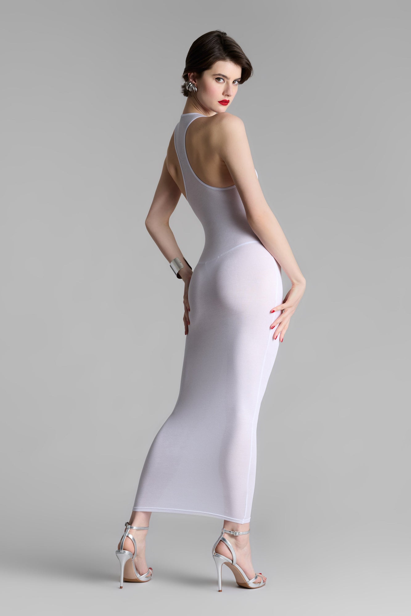 Long Dress - La Femme Amazone | White