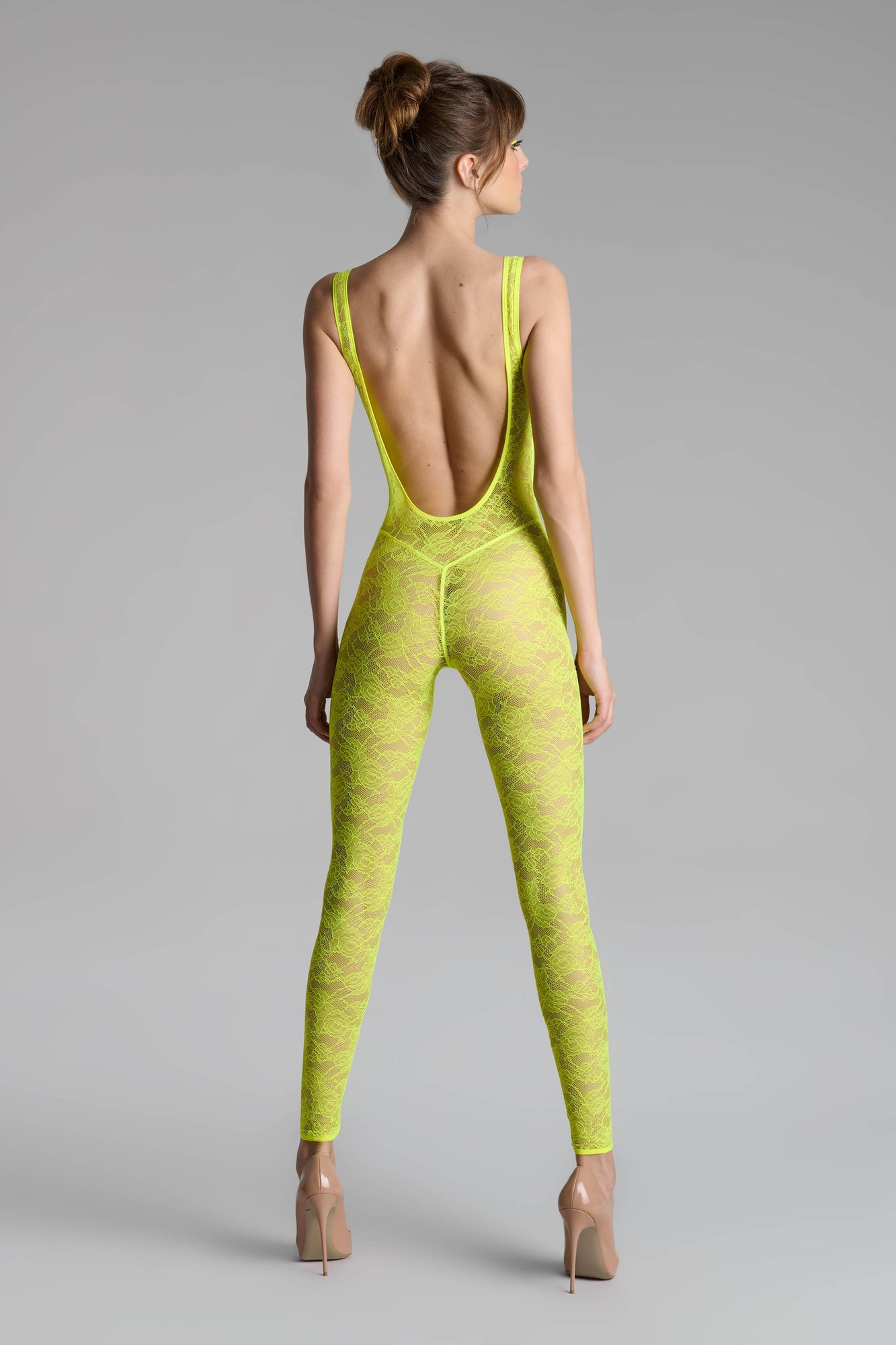 Backless Jumpsuit - Flashback Neon | Yellow
