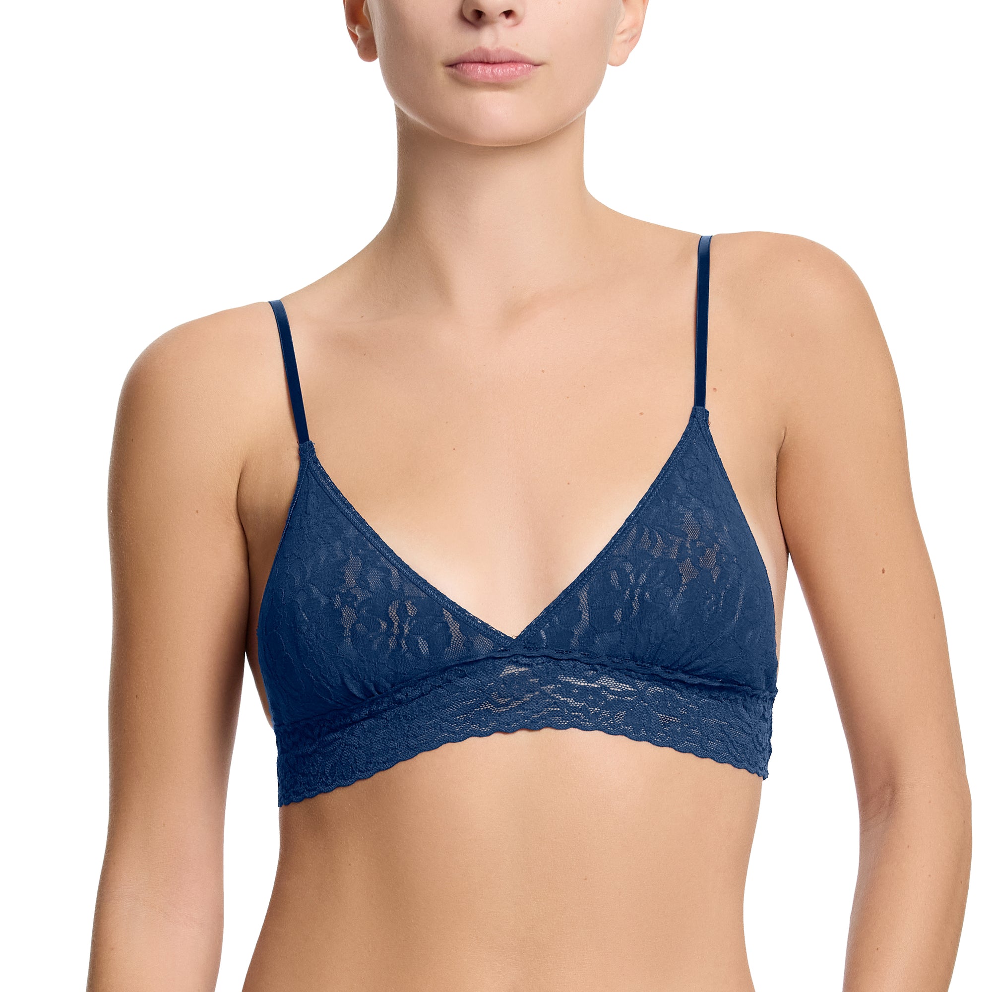 Flora Lace Bralette | Night Owl (Blue)