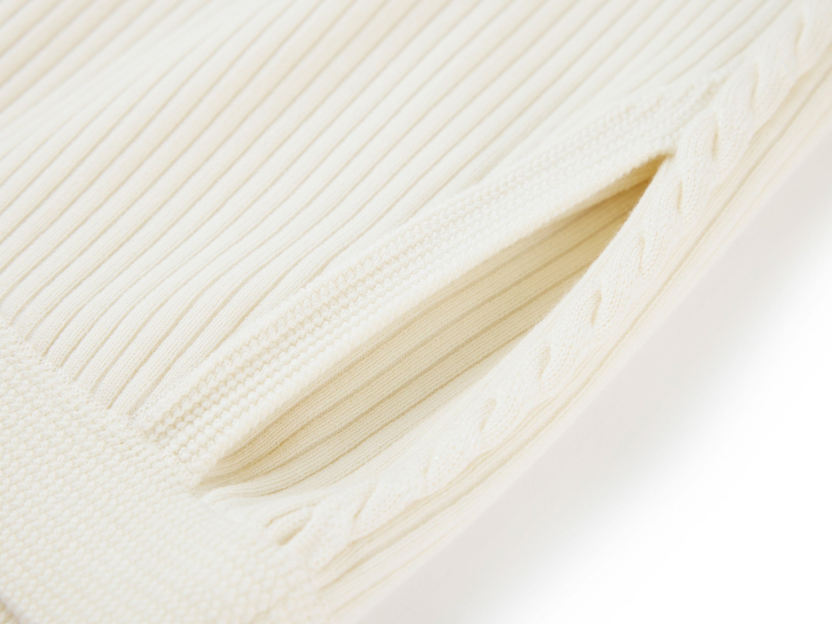 Pleated Pants | White