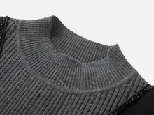 Winter Waist-Defined Dress | Black