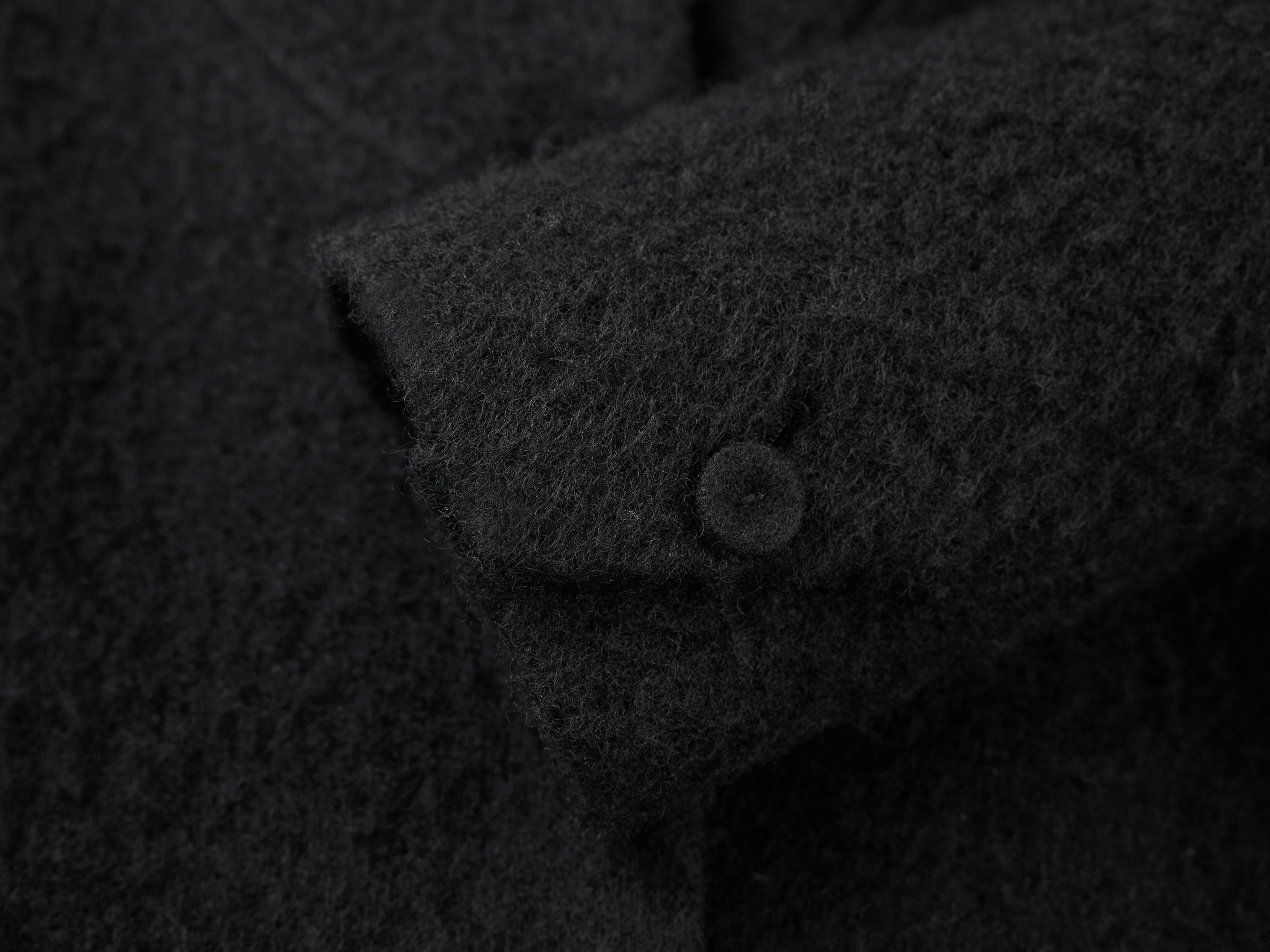 Wool-Blend Jacket | Black