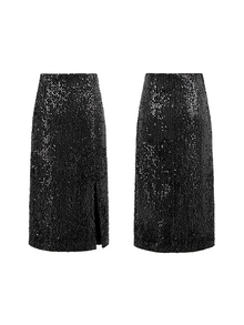 Bodycon Narrow-Waist Pencil Skirt | Black