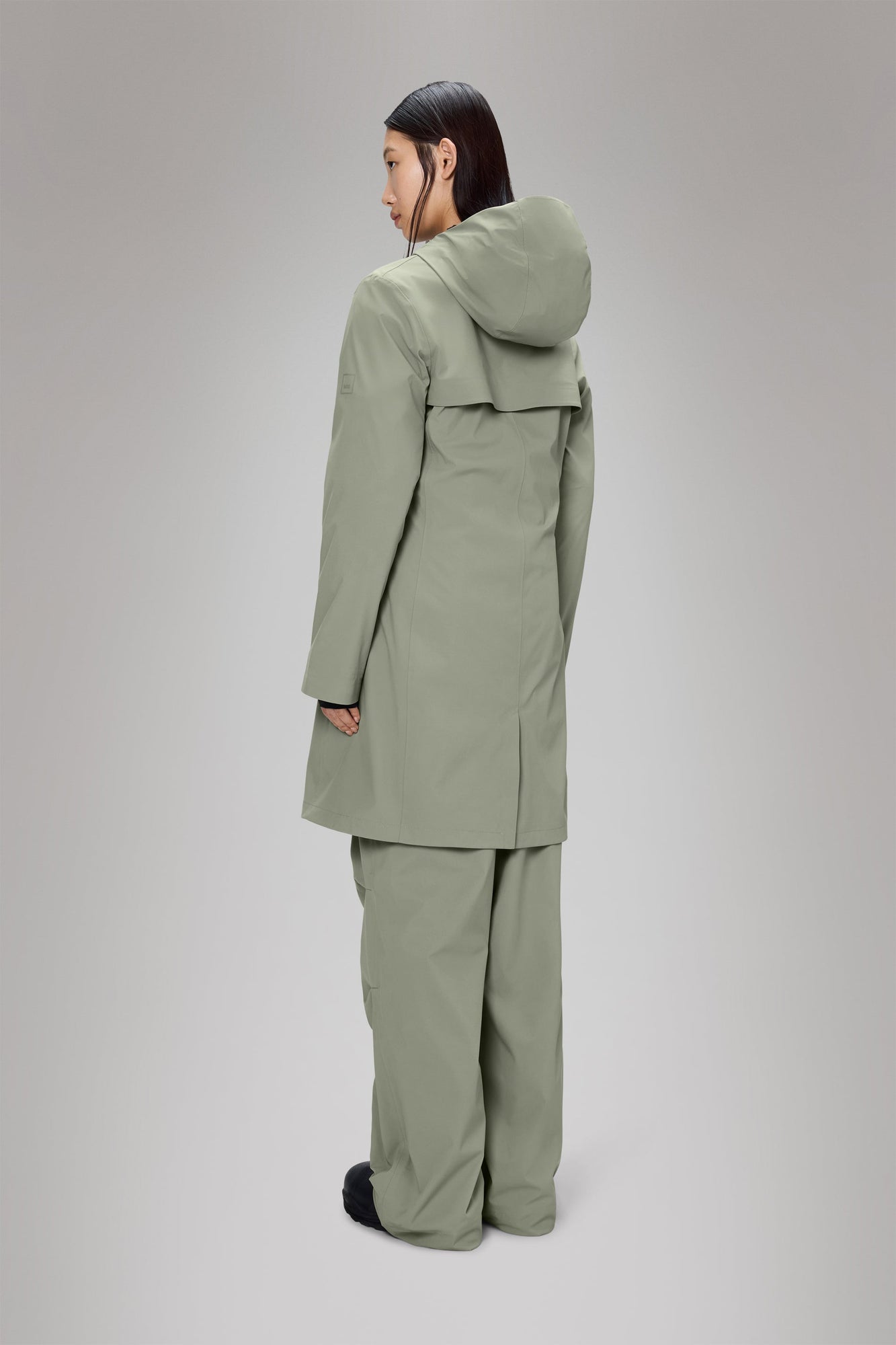 RAINS Suva Hardshell Long W Jacket Drift Jacket