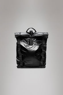 RAINS Sibu Rolltop Rucksack Mini Black 10L H39 x D10 x W27 cm Backpack