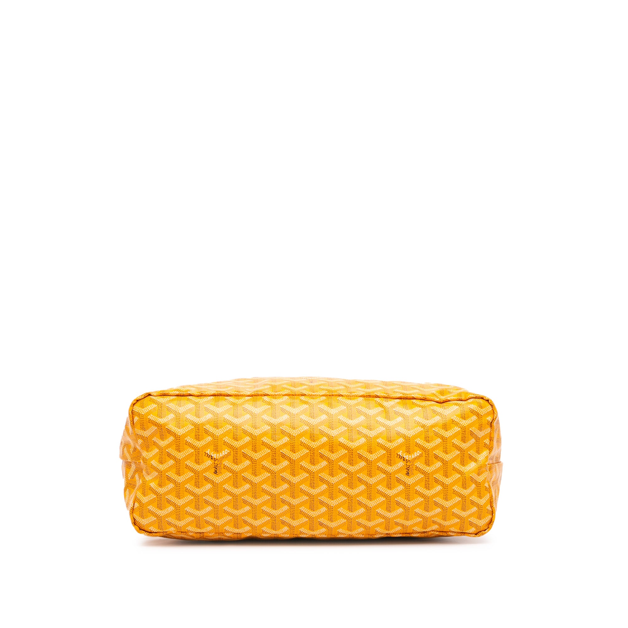 Goyard | Pre-Owned Goyardine Boheme Hobo - II | Yellow