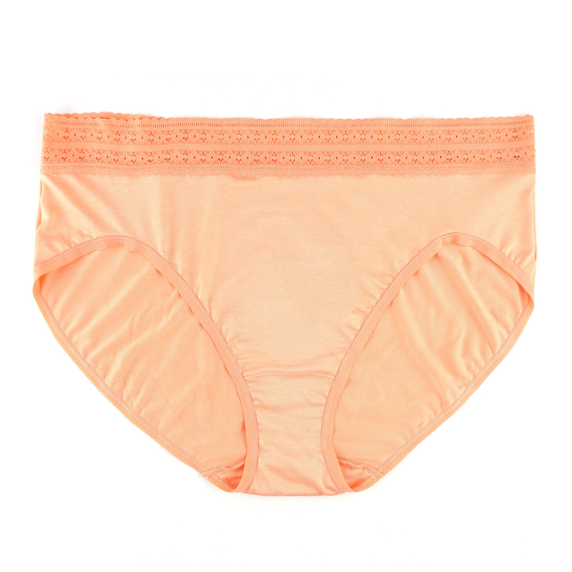 Plus Size DreamEase Modal French Brief | Orange Blossom