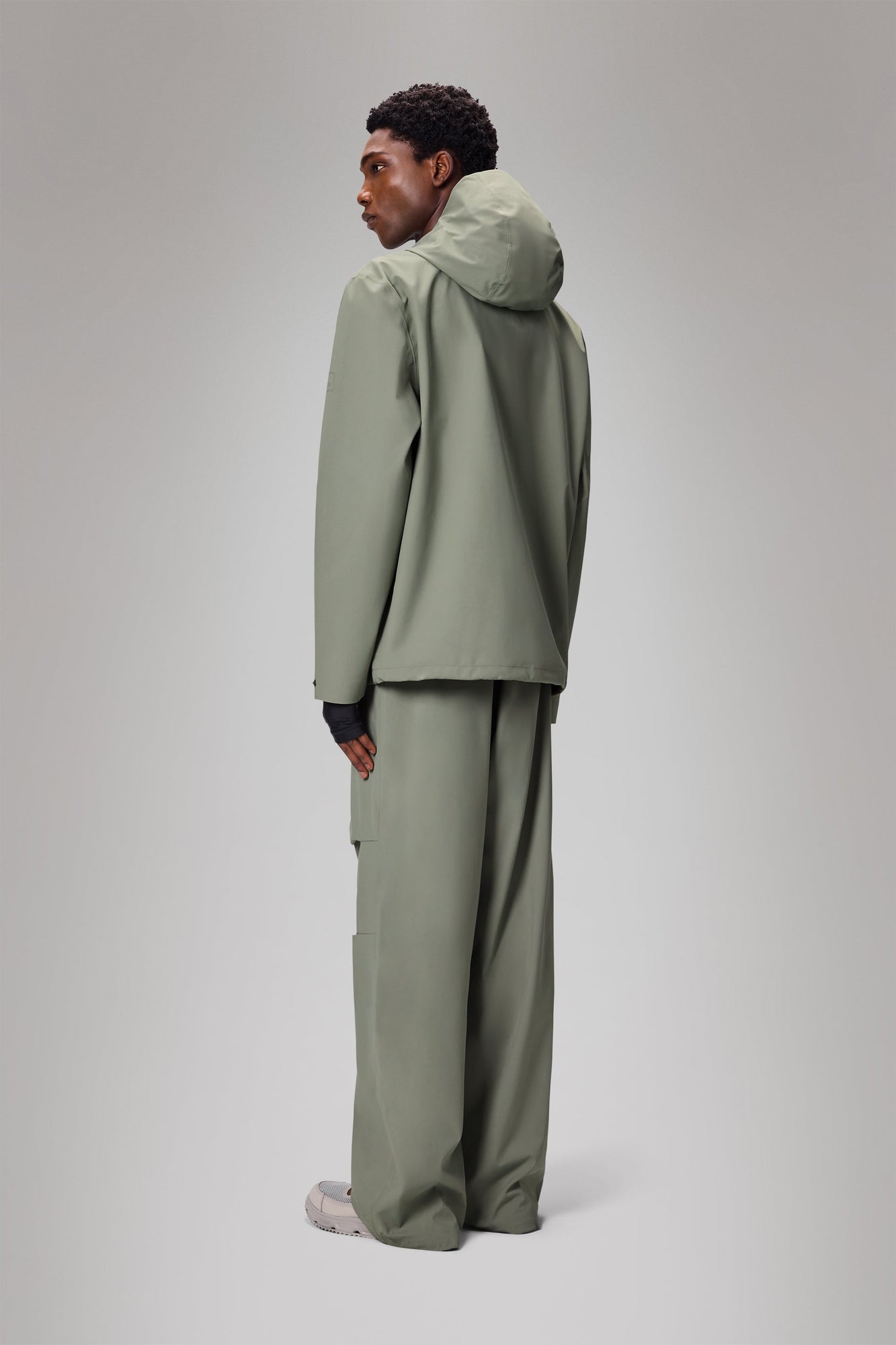 RAINS Suva Hardshell Cargo Jacket Drift Jacket