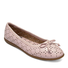Beyla Casual Flat | Rose Faux Nappa