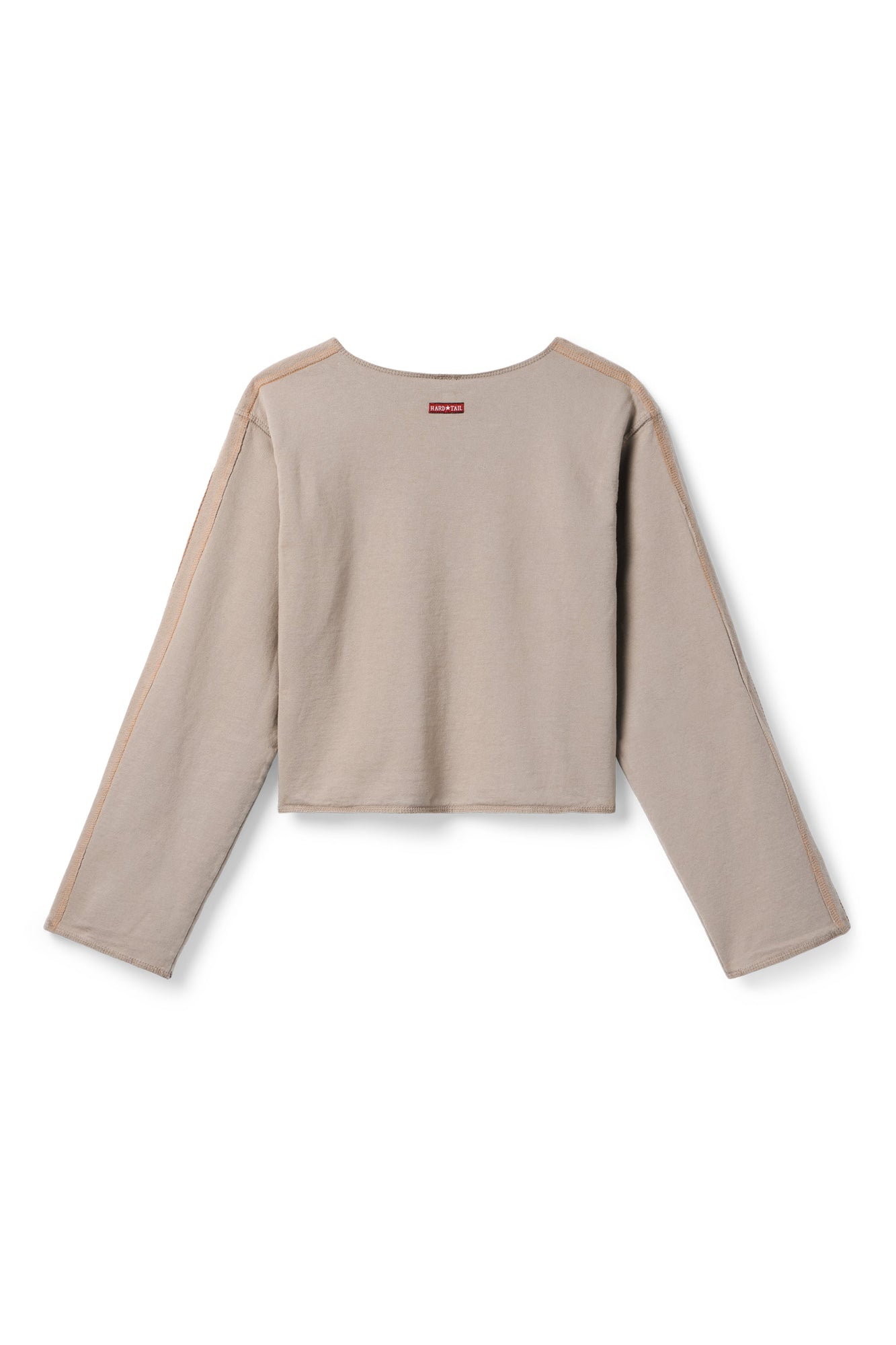 Women | Vintage Orange Stitched Sweatshirt | Woodsmoke