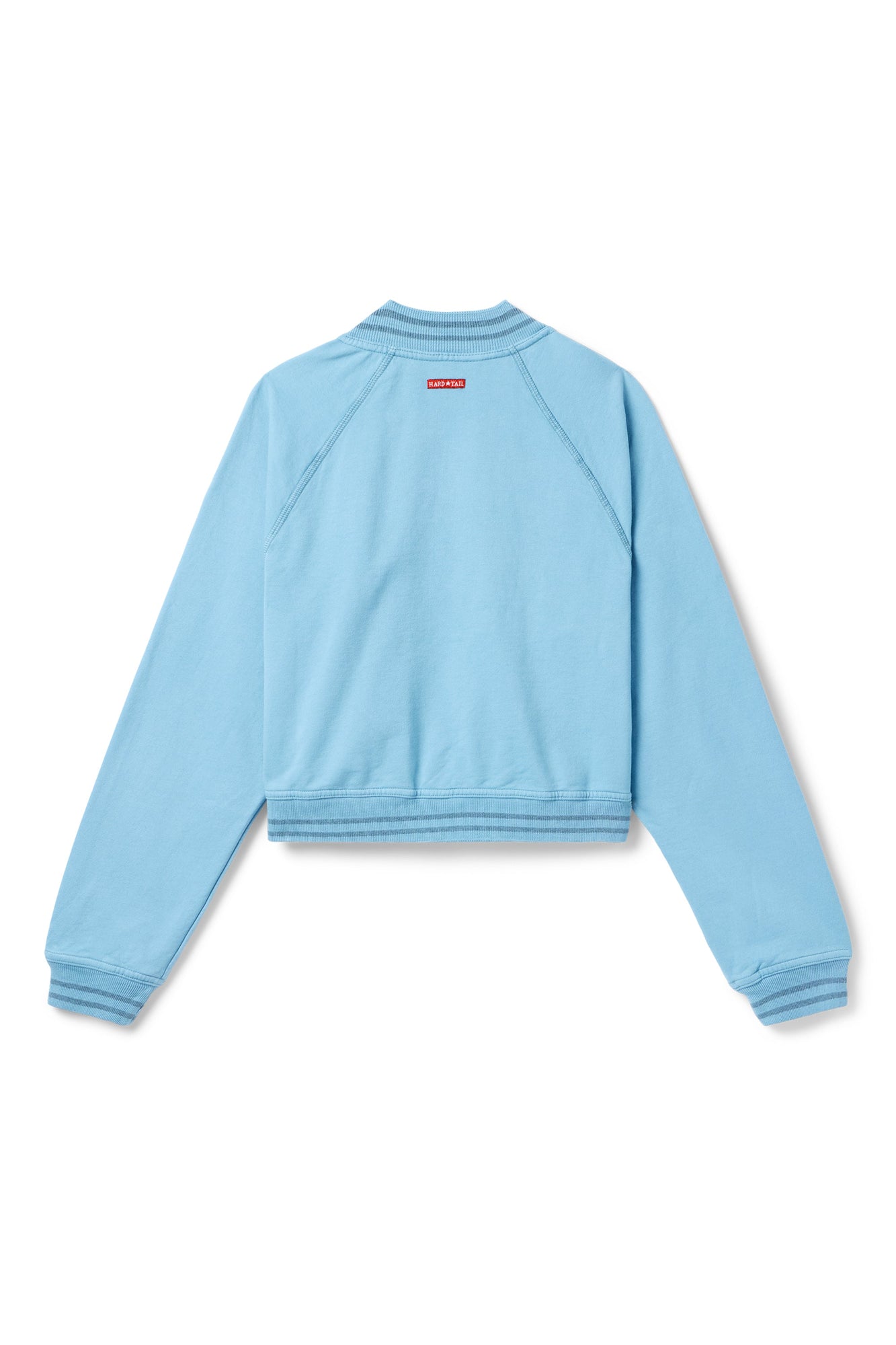 Women | Vintage Baseball Fleece Jacket | Sky