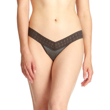 DreamEase Low Rise Thong | Heather Granite
