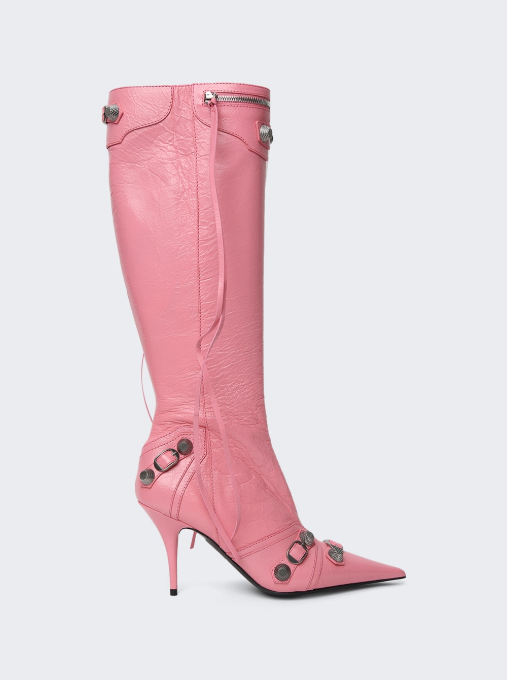 Women | Balenciaga | Tall Cagole High Heel Boot | Pink