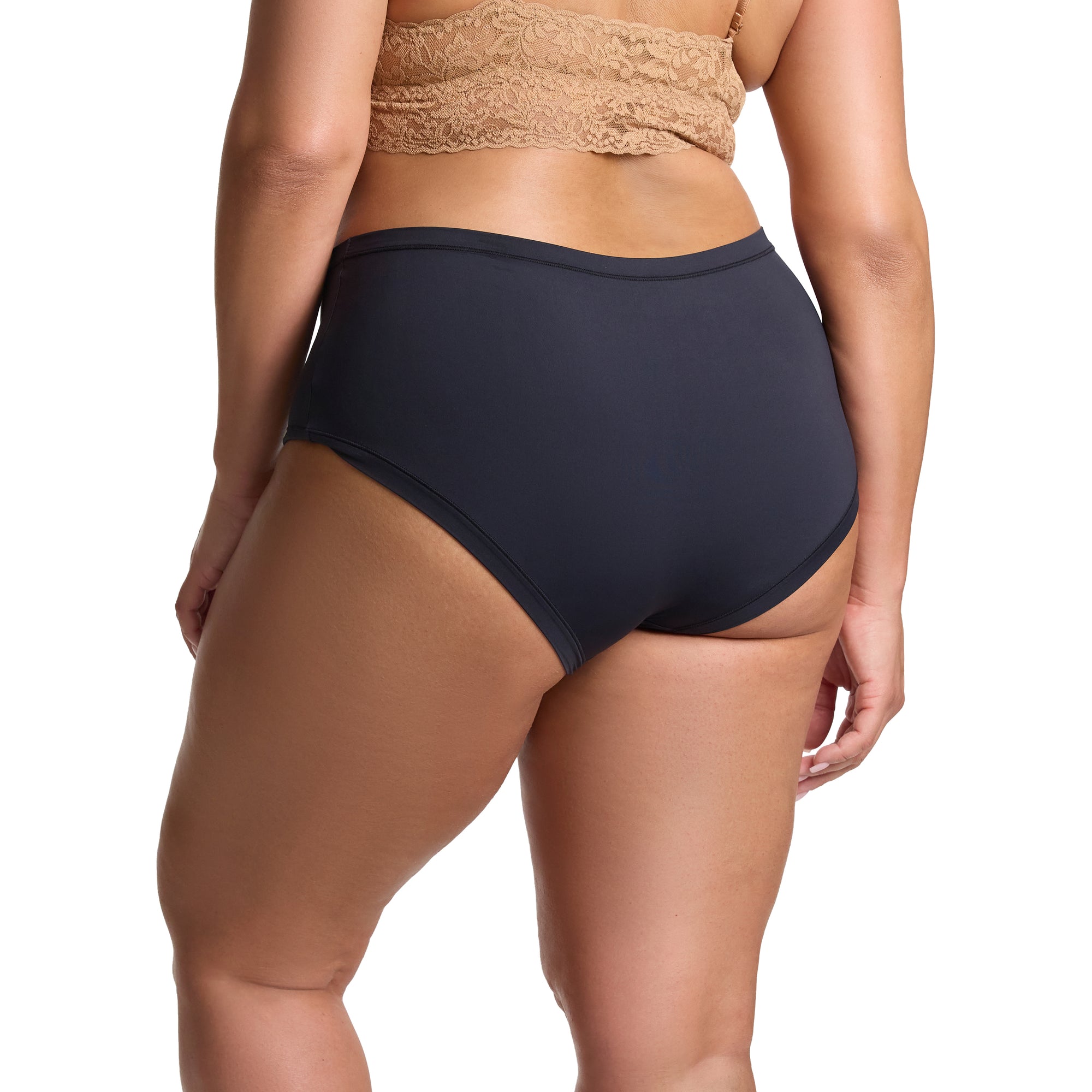 Plus Size YourFit One Size Boyshort | Black