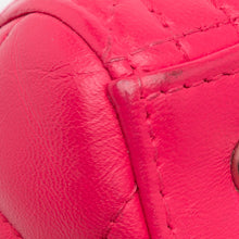 Dior | Pre-Owned Medium Lambskin Cannage Lady | Pink/Hot Pink