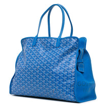 Goyard | Pre-Owned Goyardine Sac Hardy Pet Carrier PM | Blue