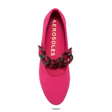 Alanisette Casual Flat | Magenta Knit
