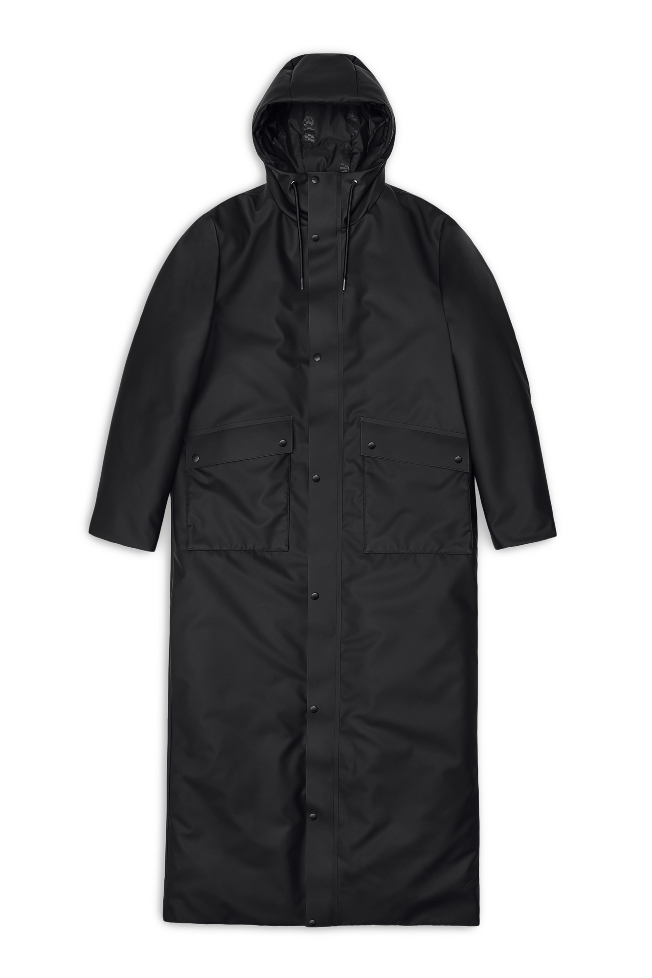 Rains Nome Vision Longest Jacket Black Jacket