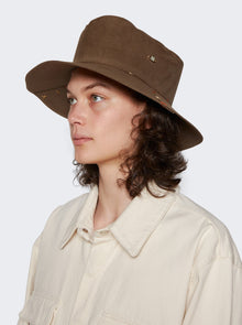 Men | Nick Fouquet | Crow Stitch Hat Pecan | Brown