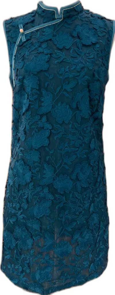 Chinese Style Vest | Green